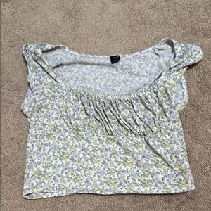 Floral Print Women's Top